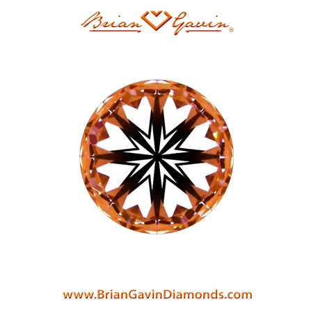 0.8 H VS2 Brian Gavin Signature Round hearts