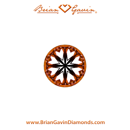 0.22 I VS2  Brian Gavin Signature Round hearts