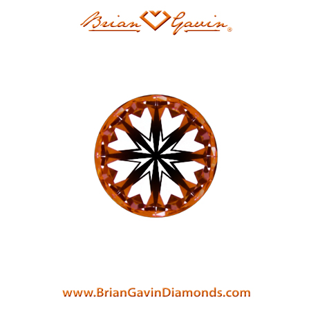 0.42 I VS1  Brian Gavin Signature Round hearts