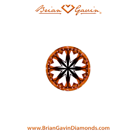 0.21 I VS1  Brian Gavin Signature Round hearts