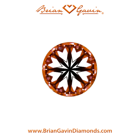 0.4 G SI1  Brian Gavin Signature Round hearts