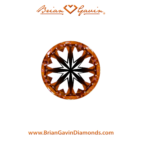 0.51 I VVS2  Brian Gavin Signature Round hearts