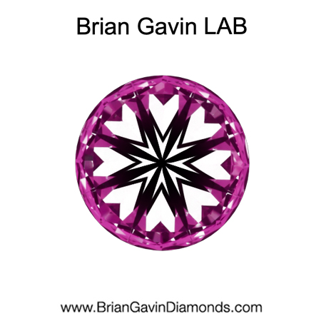 1.15 D VVS2 BG Deluxe Lab Round hearts