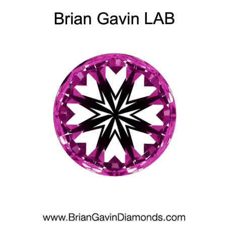 1.33 E VS1 BG Deluxe Lab Round hearts