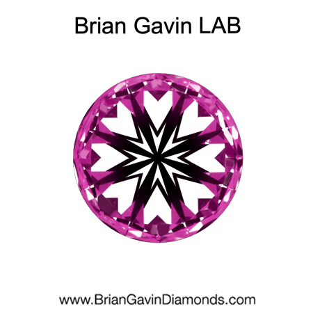2.3 E VVS2 BG Deluxe Lab Round hearts