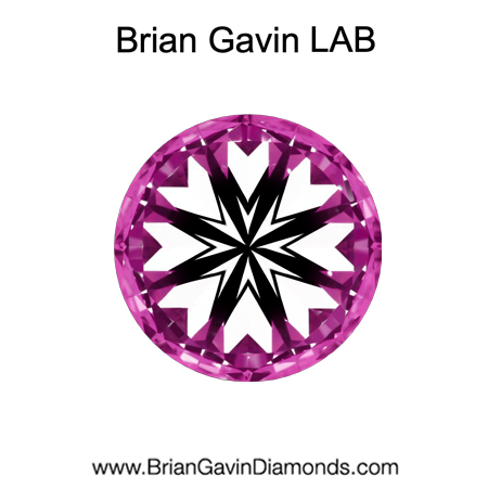 2.2 F VVS1 Delux Lab Round hearts