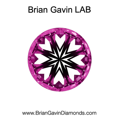1.71 D VVS2 BG Deluxe Lab Round hearts