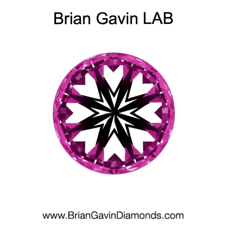 1.74 E VS1 BG Deluxe Lab Round hearts