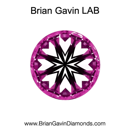 1.54 D VS1 BG Deluxe Lab Round hearts