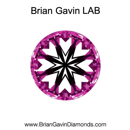 1.32 D VVS2 BG Deluxe Lab Round hearts