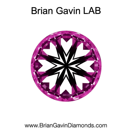 3.04 D VVS2 BG Deluxe Lab Round hearts