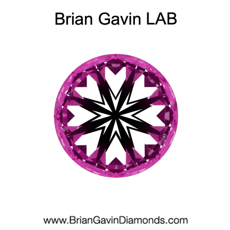 3.02 E VVS1 BG Deluxe Lab Round hearts