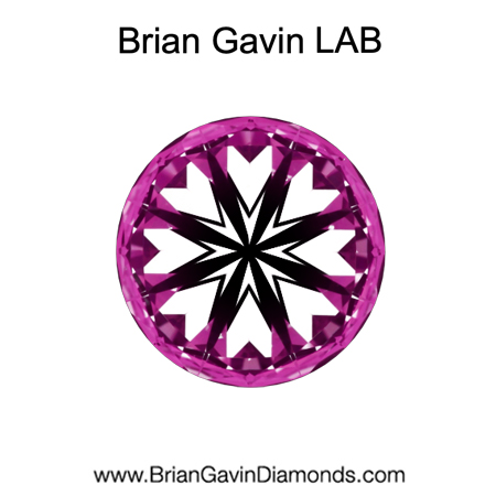 1.22 E VVS1 BG Deluxe Lab Round hearts