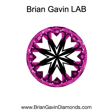 1.91 D VVS1 BG Deluxe Lab Round hearts