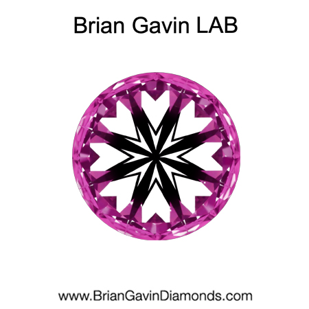 2.42 E VVS2 Delux Lab Round hearts