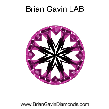 1.19 D VVS1 Delux Lab Round hearts