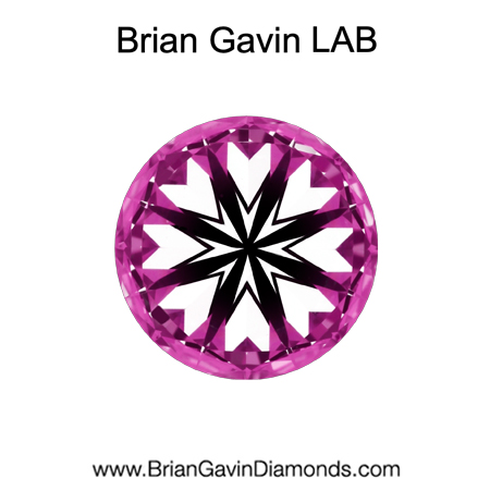 1.11 D VVS1 Delux Lab Round hearts