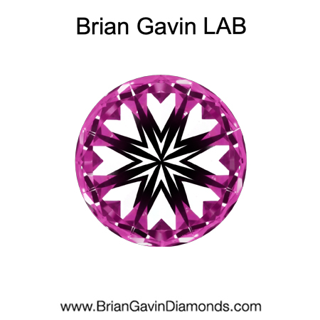 1.00 D VVS1 Delux Lab Round hearts