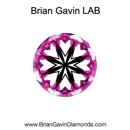 1.66 D VVS1 Delux Lab Round hearts