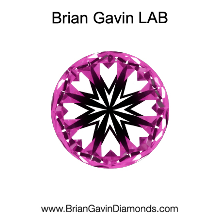 0.9 D VS1 Delux Lab Round hearts