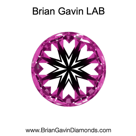 0.81 D VVS2 Delux Lab Round hearts