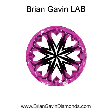 1.87 D VS1 Delux Lab Round hearts