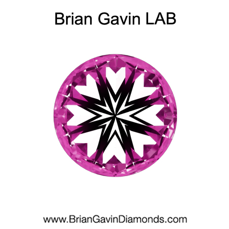 1.08 D VVS2 Delux Lab Round hearts