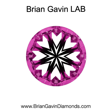 1.05 E VS1 Delux Lab Round hearts