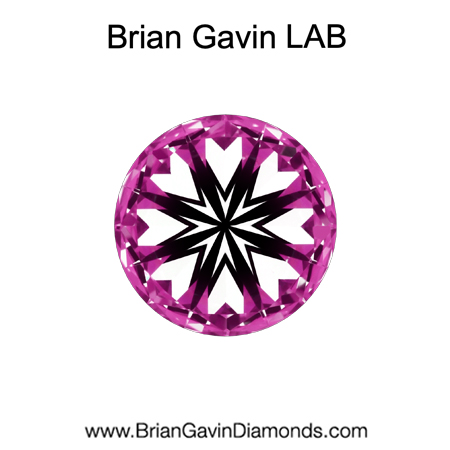 0.81 D VVS2 Delux Lab Round hearts