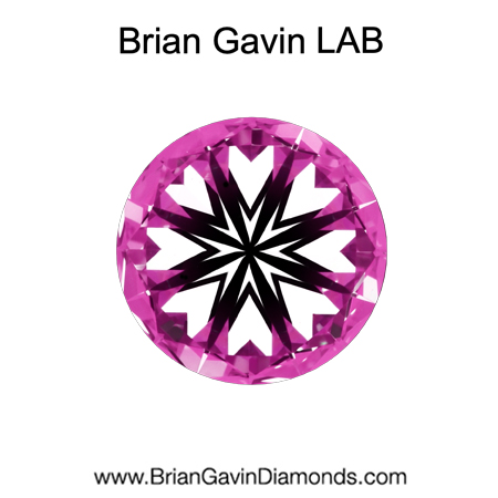 0.9 D VS1 Delux Lab Round hearts