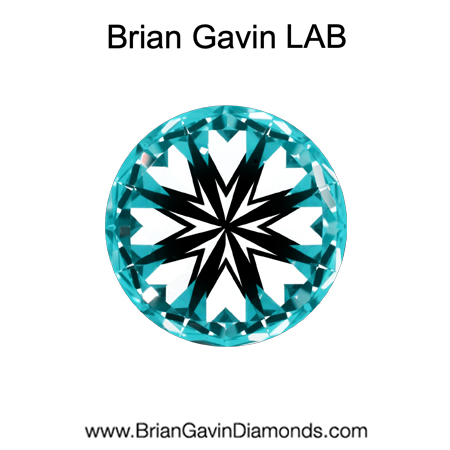 1.82 D VS1 Brian Gavin Premium Lab Round hearts