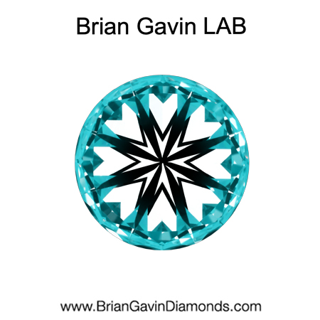 2.02 D VVS2 Premium Lab Grown Round hearts