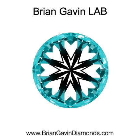 1.74 D VVS1 Premium Lab Round hearts