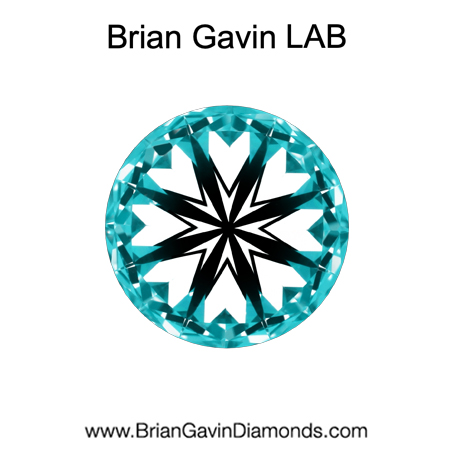 1.31 D VVS1 Premium Lab Grown Round hearts