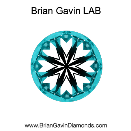 2.02 D VVS2 Premium Lab Grown Round hearts