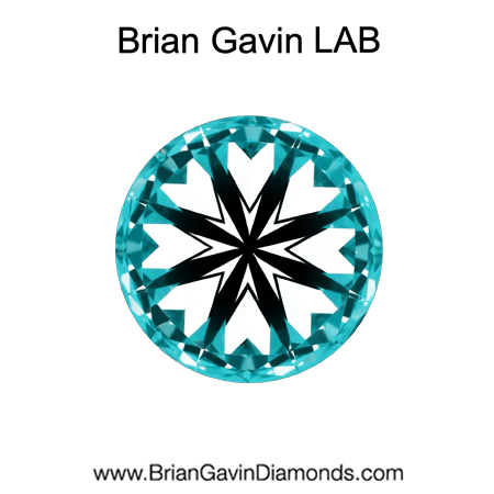 1.02 D VVS1 Premium Lab Grown Round hearts