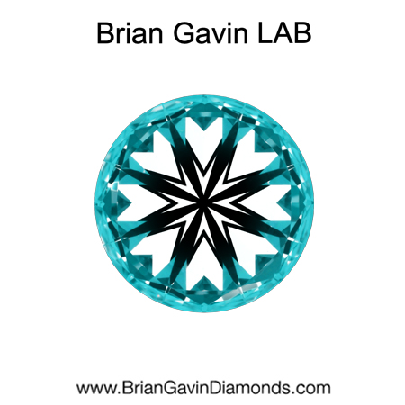 1.72 D VVS2 Premium Lab Grown Round hearts