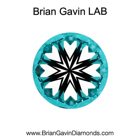 1.51 D VVS1 Brian Gavin Premium Lab Round hearts