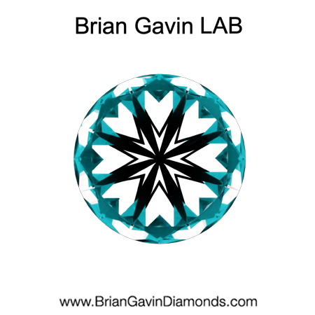 1.1 D VVS1 Premium Lab Grown Round hearts