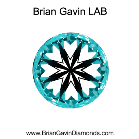 2.01 D VVS2 Premium Lab Grown Round hearts