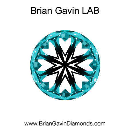 1.32 D VVS1 Premium Lab Grown Round hearts