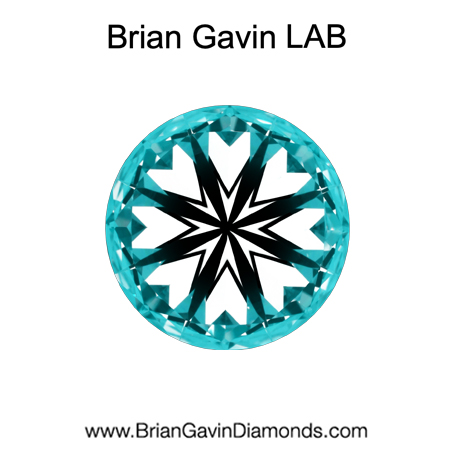 2.03 D VVS2 Premium Lab Grown Round hearts