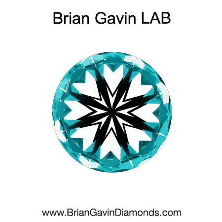 1.39 D VVS1 Premium Lab Grown Round hearts