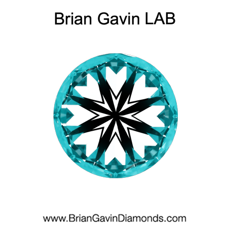 1.54 D VVS2 Premium Lab Grown Round hearts