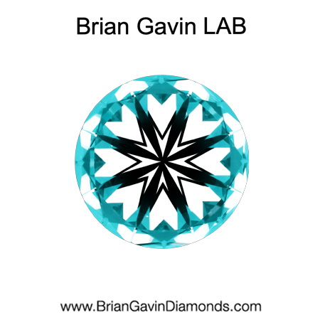 1.33 D VVS2 Premium Lab Grown Round hearts