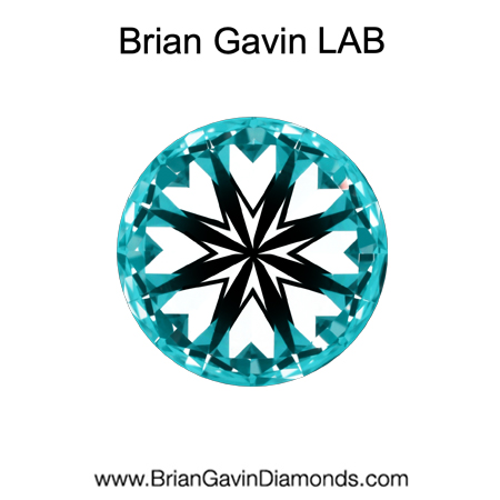 2.03 D VS1 Premium Lab Grown Round hearts