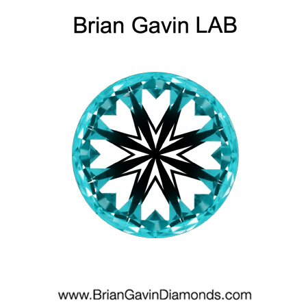 2.02 D VVS2 Premium Lab Grown Round hearts