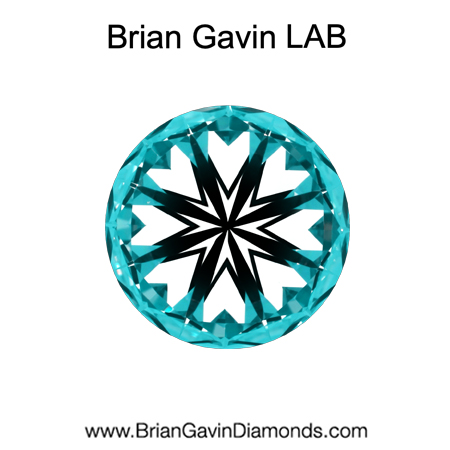 1.72 D VVS2 Premium Lab Grown Round hearts