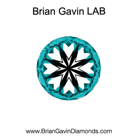 0.73 G SI2 BG Premium Lab Round hearts