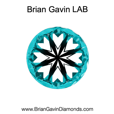 1.17 F VVS2 BG Premium Lab Round hearts